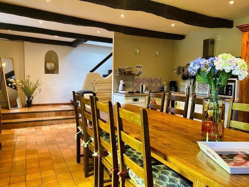 Maison Traditionnelle Bretonne Proche De La Mer Quemper-Guézennec Exterior foto